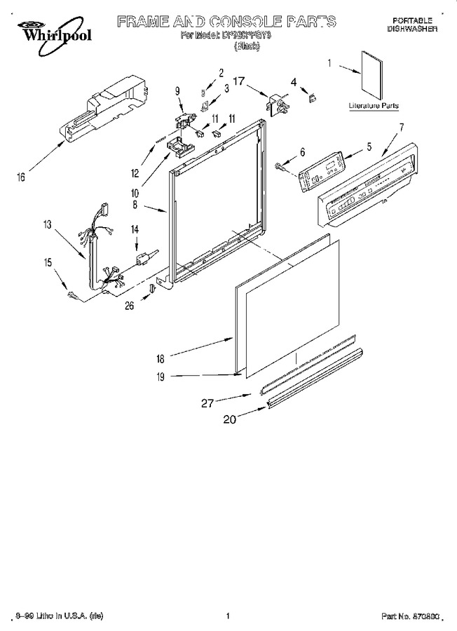 Diagram for DP920PFGY3