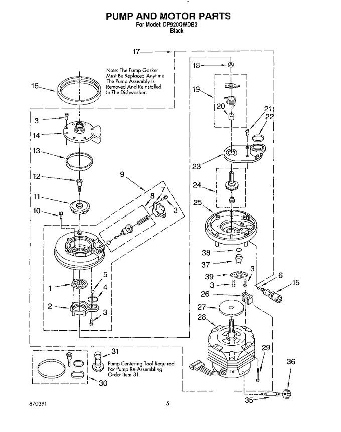 Diagram for DP920QWDB3