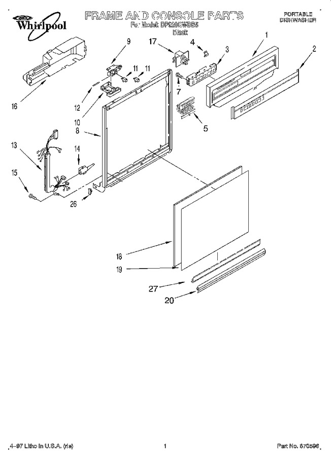 Diagram for DP920QWDB5