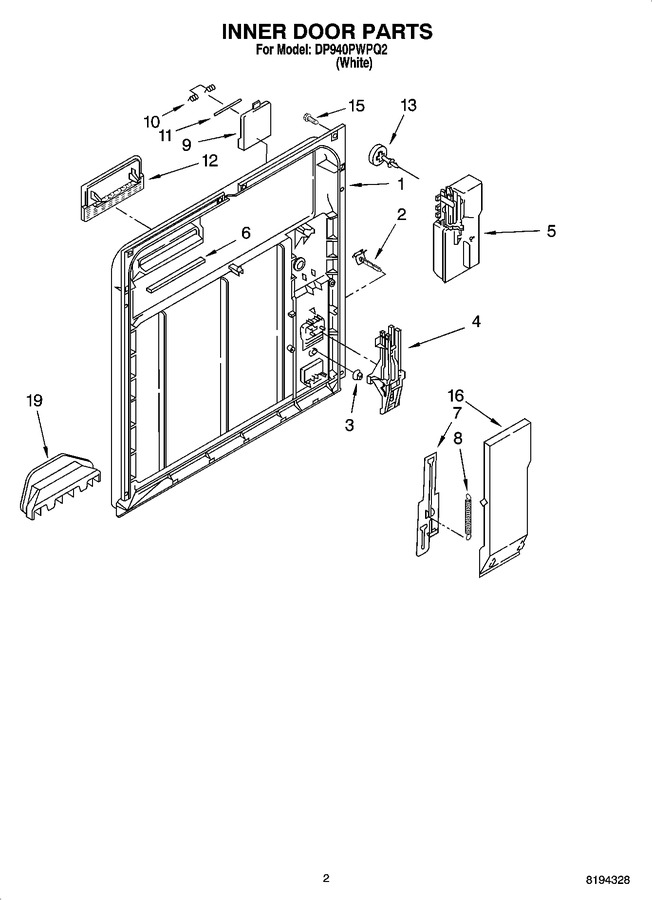 Diagram for DP940PWPQ2