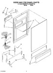 Diagram for 03 - Door And Toe Panel Parts