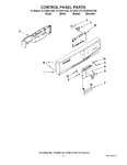 Diagram for 02 - Control Panel Parts