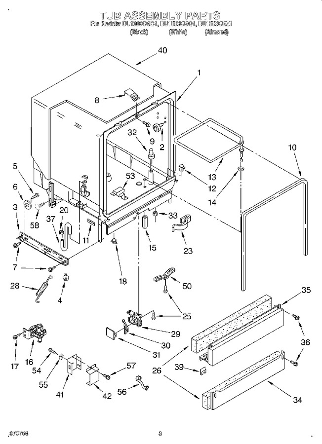 Diagram for DU1000CGB1