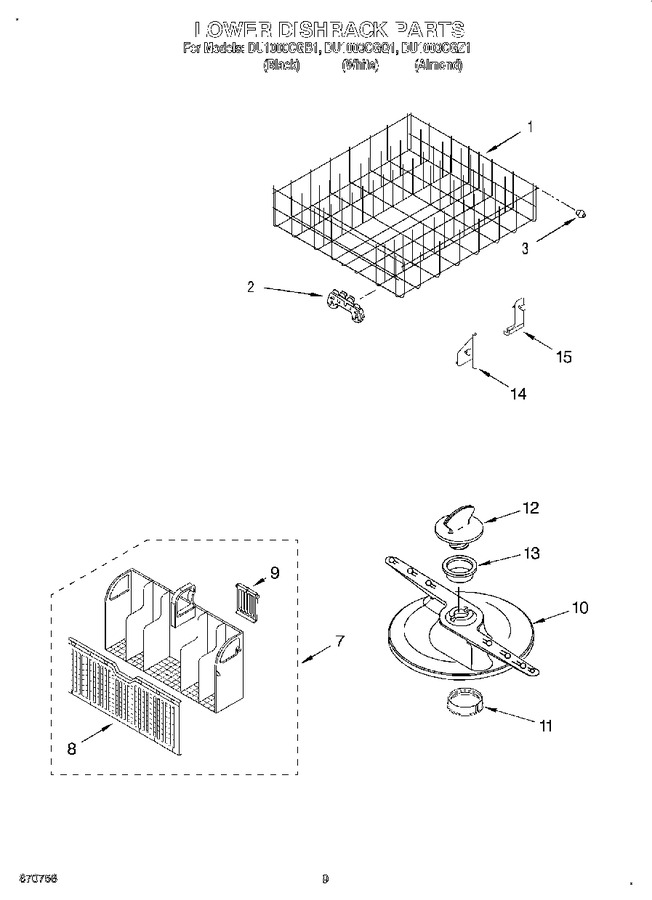 Diagram for DU1000CGB1