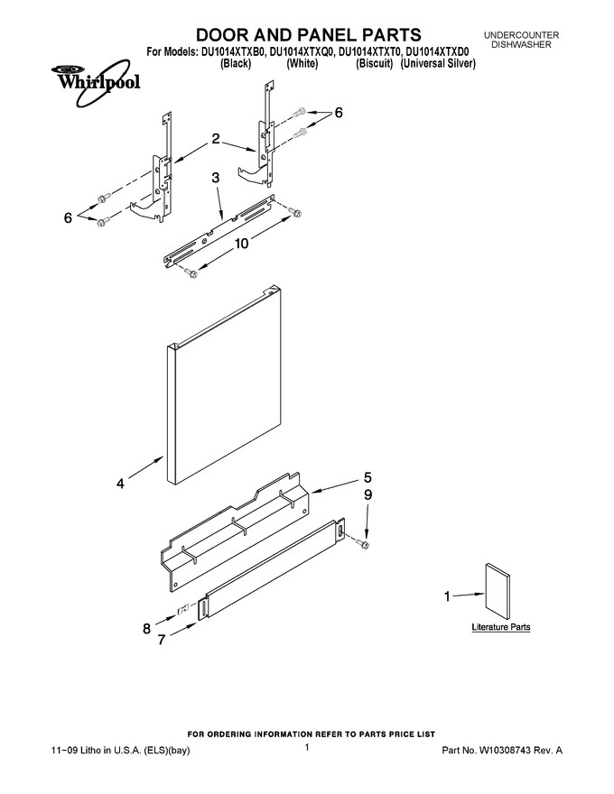 Diagram for DU1014XTXB0