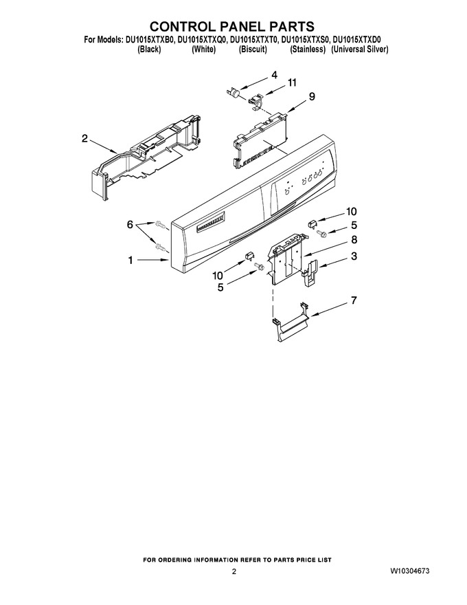 Diagram for DU1015XTXQ0