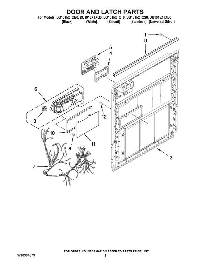 Diagram for DU1015XTXB0
