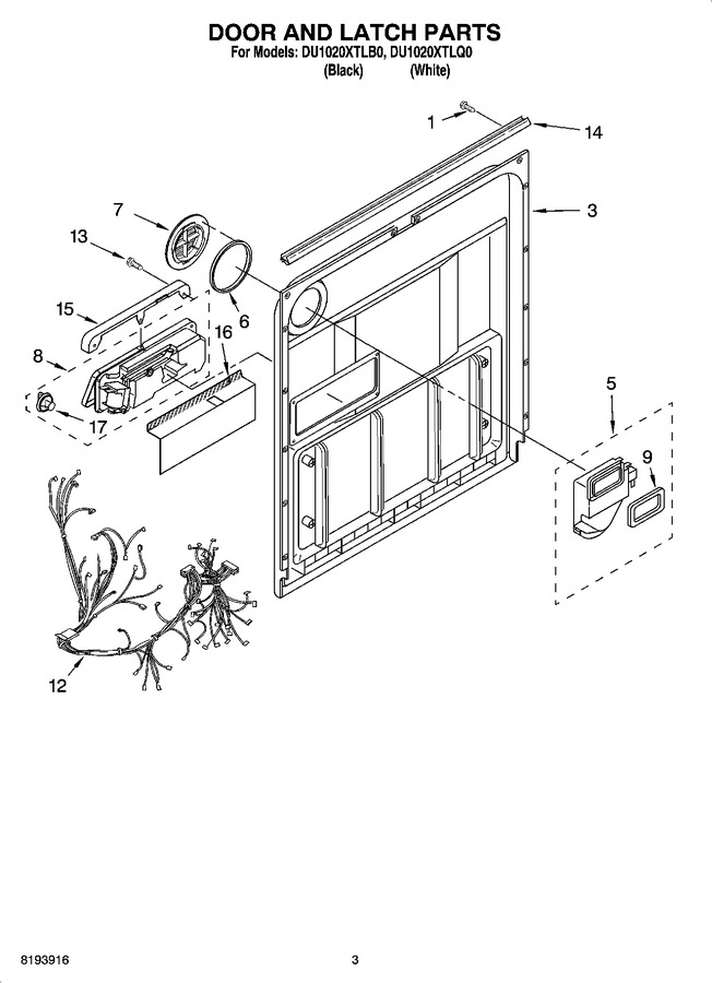 Diagram for DU1020XTLQ0