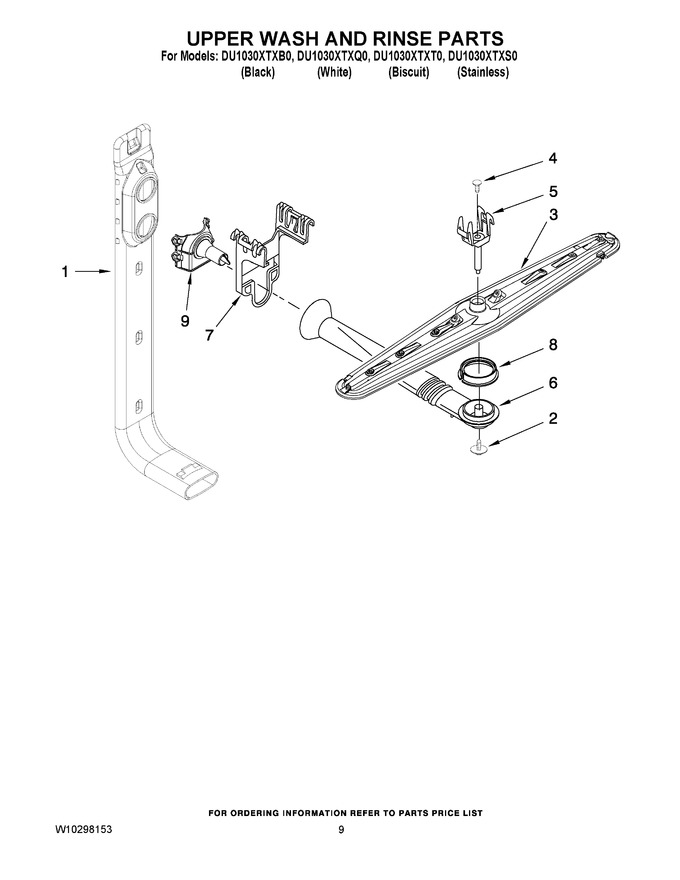 Diagram for DU1030XTXQ0