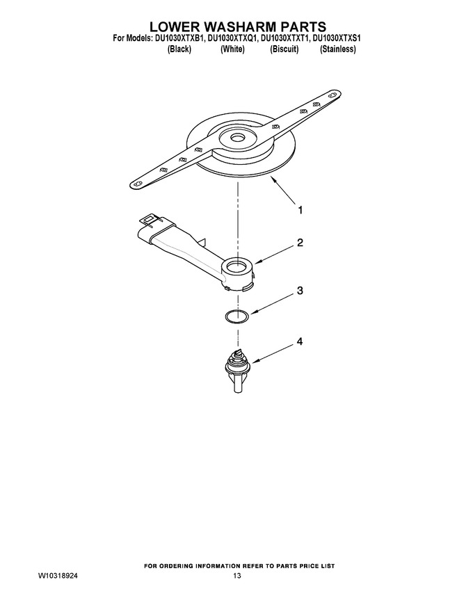 Diagram for DU1030XTXB1