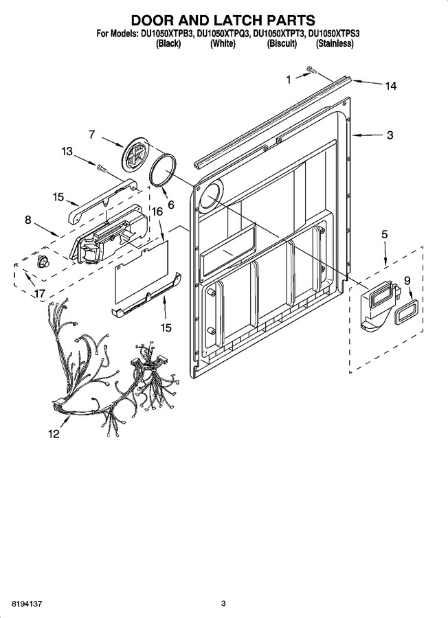 Diagram for DU1050XTPB3