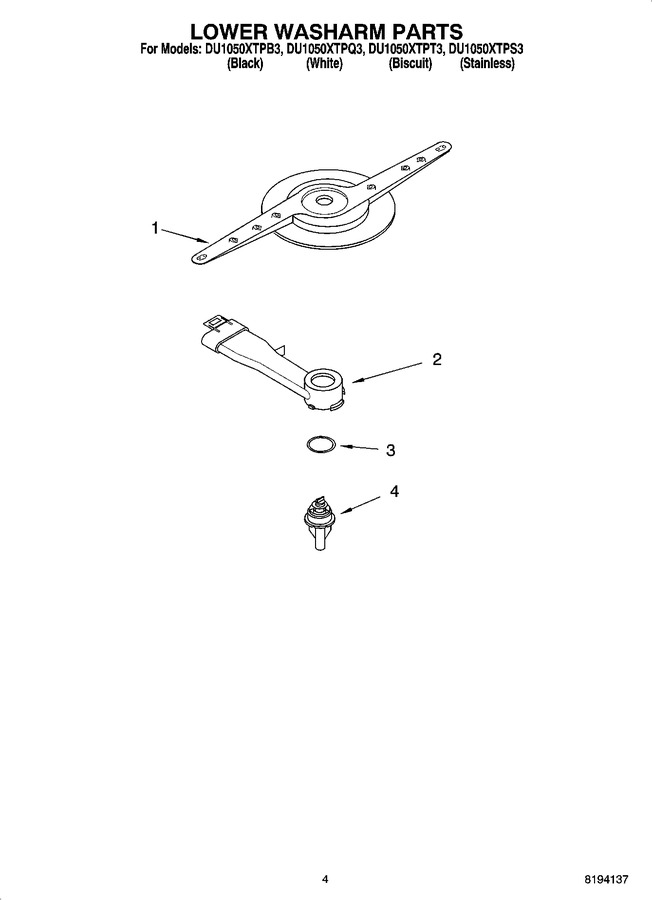 Diagram for DU1050XTPB3