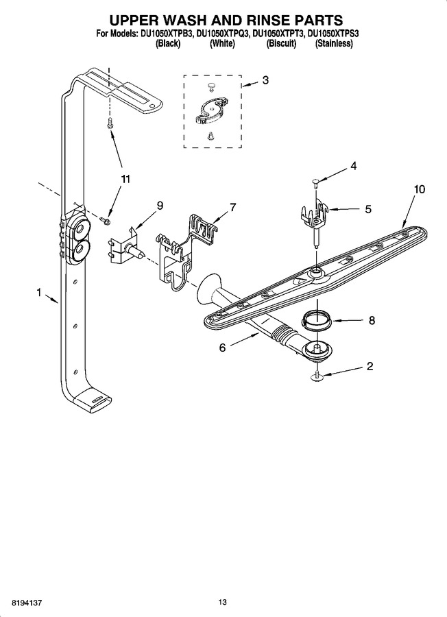 Diagram for DU1050XTPT3