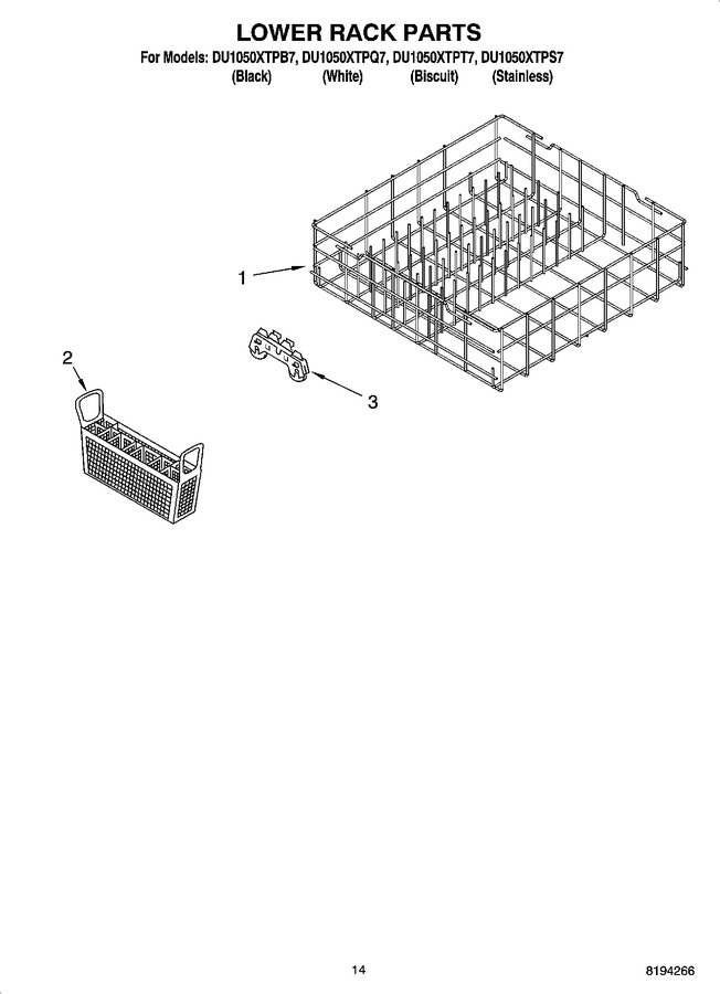 Diagram for DU1050XTPB7