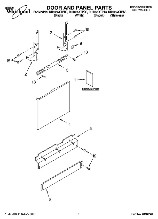 Diagram for DU1055XTPS3