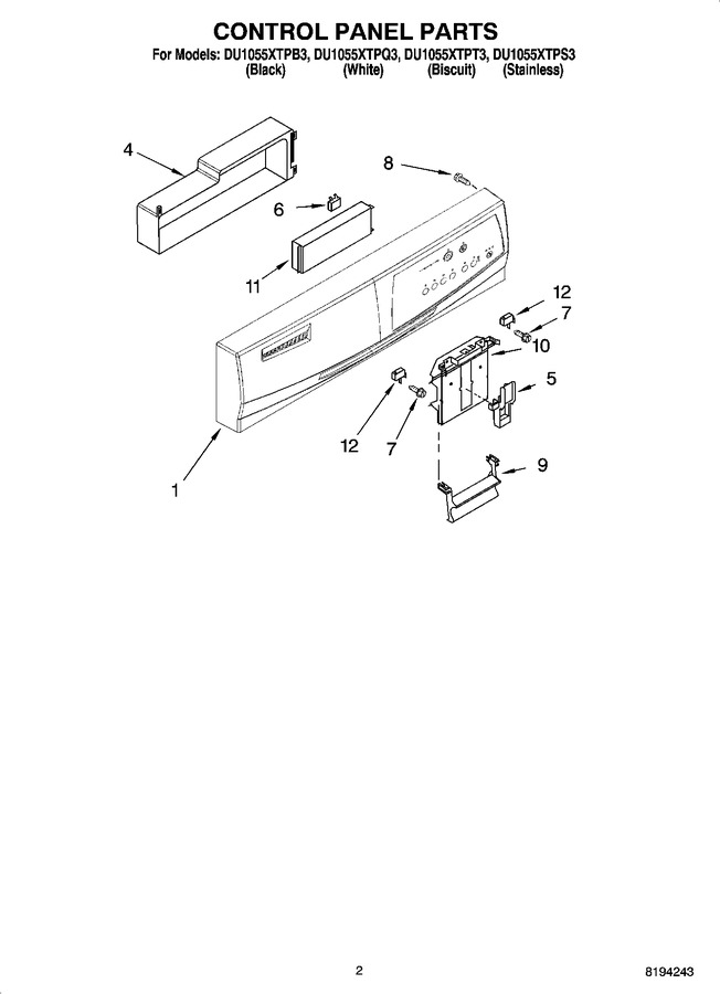 Diagram for DU1055XTPS3