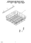 Diagram for 09 - Upper Rack And Track Parts