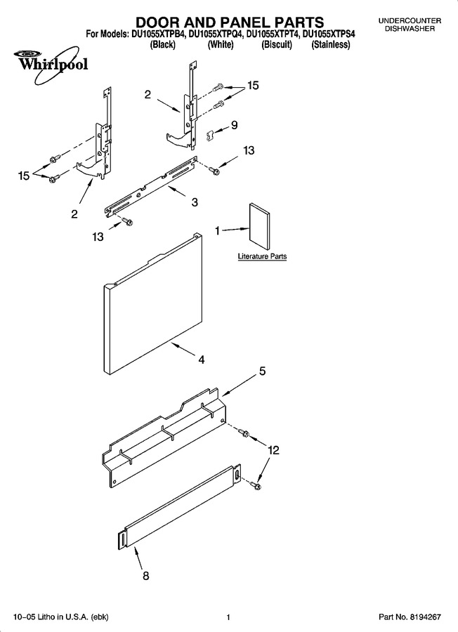 Diagram for DU1055XTPS4