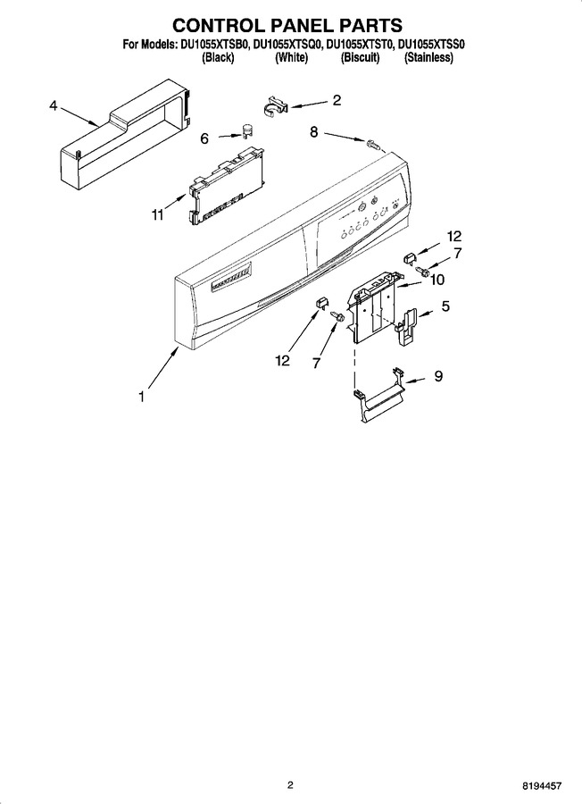 Diagram for DU1055XTSQ0