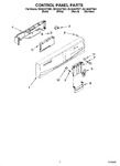 Diagram for 02 - Control Panel Parts