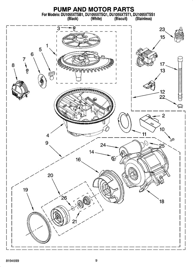 Diagram for DU1055XTSB1