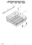 Diagram for 09 - Upper Rack And Track Parts