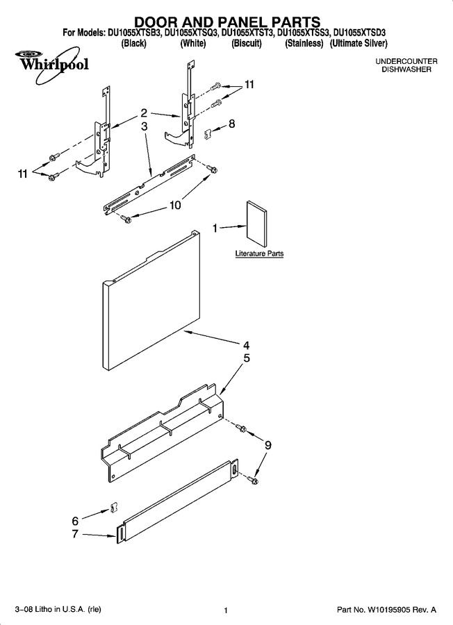 Diagram for DU1055XTSB3