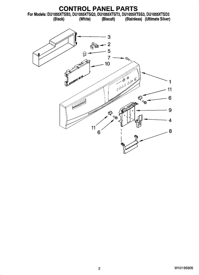 Diagram for DU1055XTSB3
