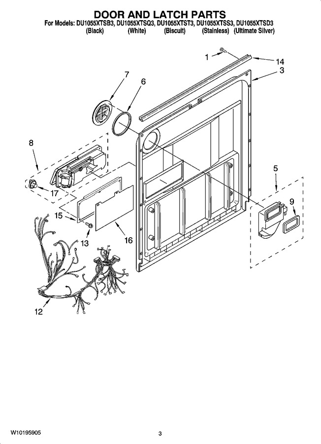 Diagram for DU1055XTSB3