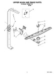 Diagram for 10 - Upper Wash And Rinse Parts
