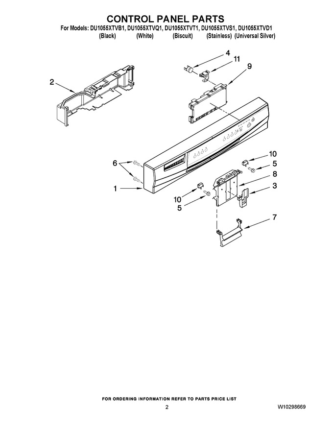 Diagram for DU1055XTVD1