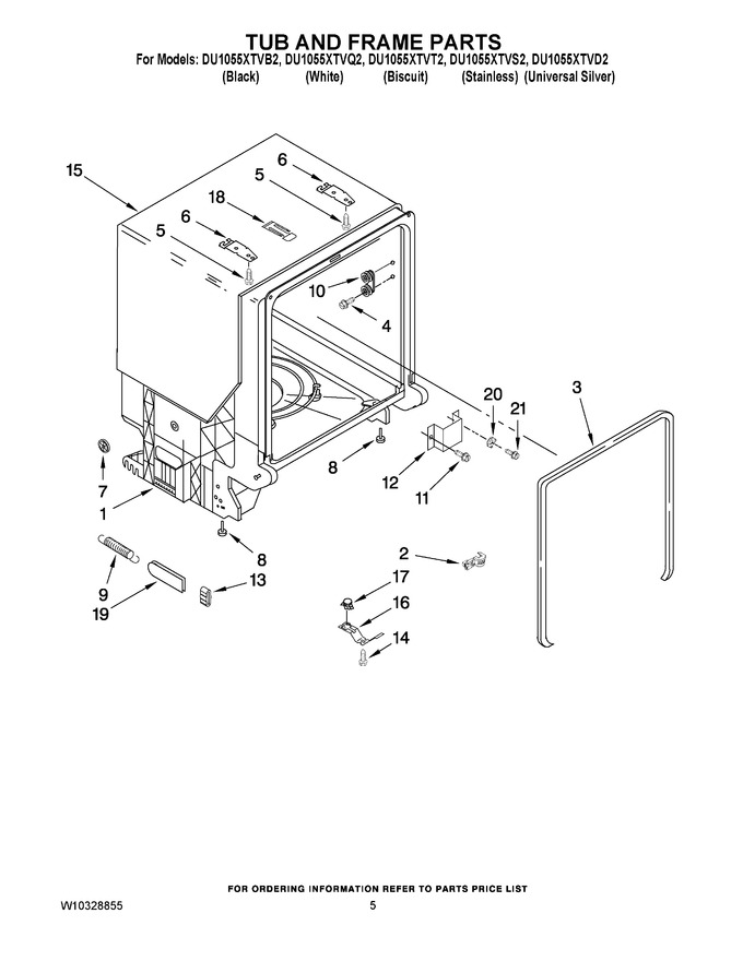 Diagram for DU1055XTVD2