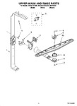 Diagram for 10 - Upper Wash And Rinse Parts