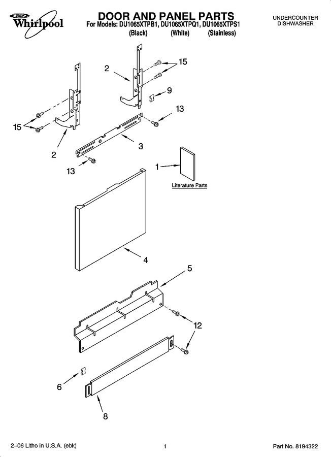 Diagram for DU1065XTPB1