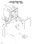 Diagram for 07 - Tub And Frame Parts