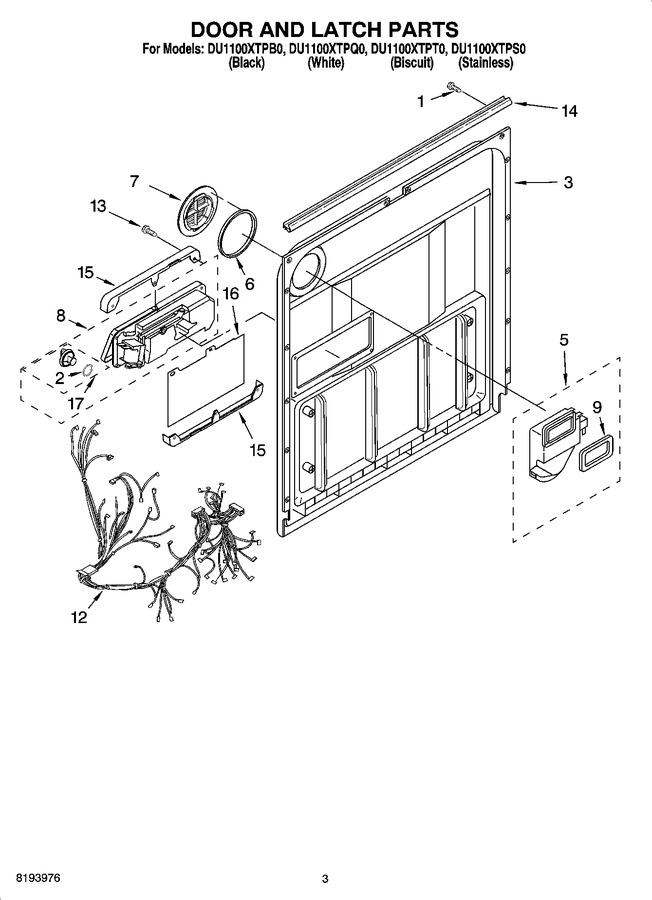 Diagram for DU1100XTPQ0