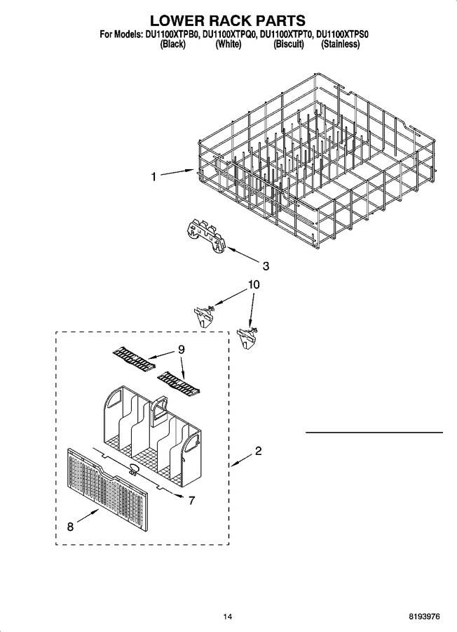 Diagram for DU1100XTPB0