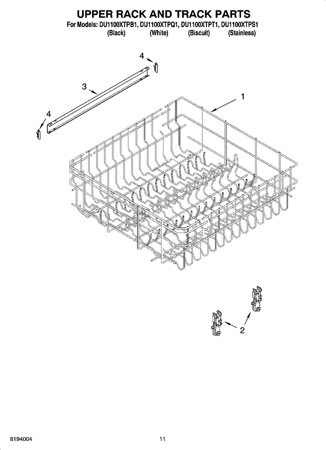 Diagram for DU1100XTPS1
