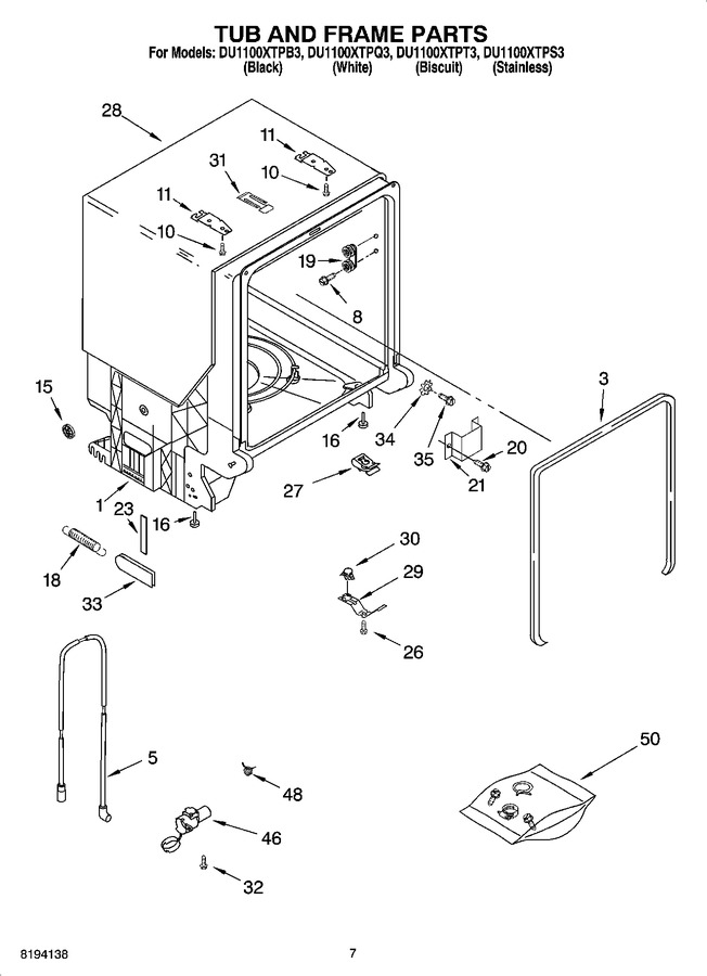 Diagram for DU1100XTPS3