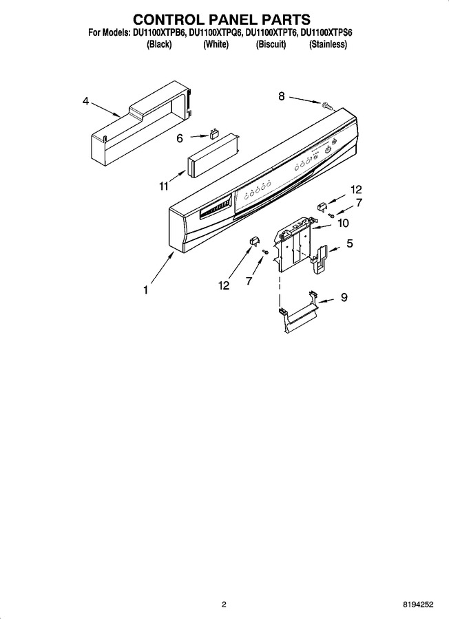 Diagram for DU1100XTPT6