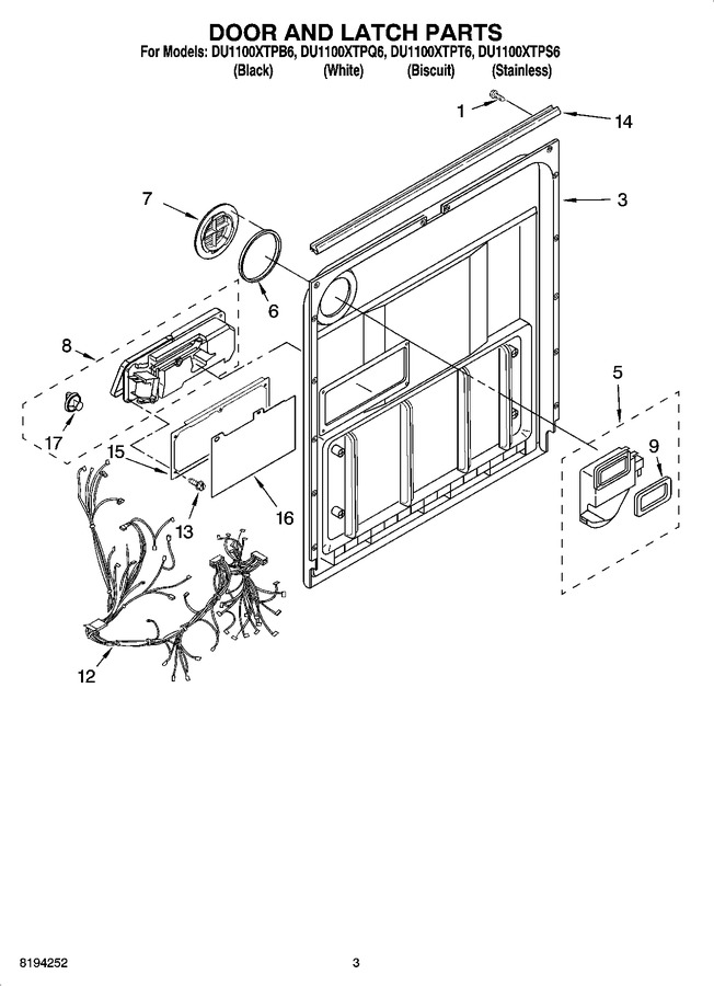 Diagram for DU1100XTPT6