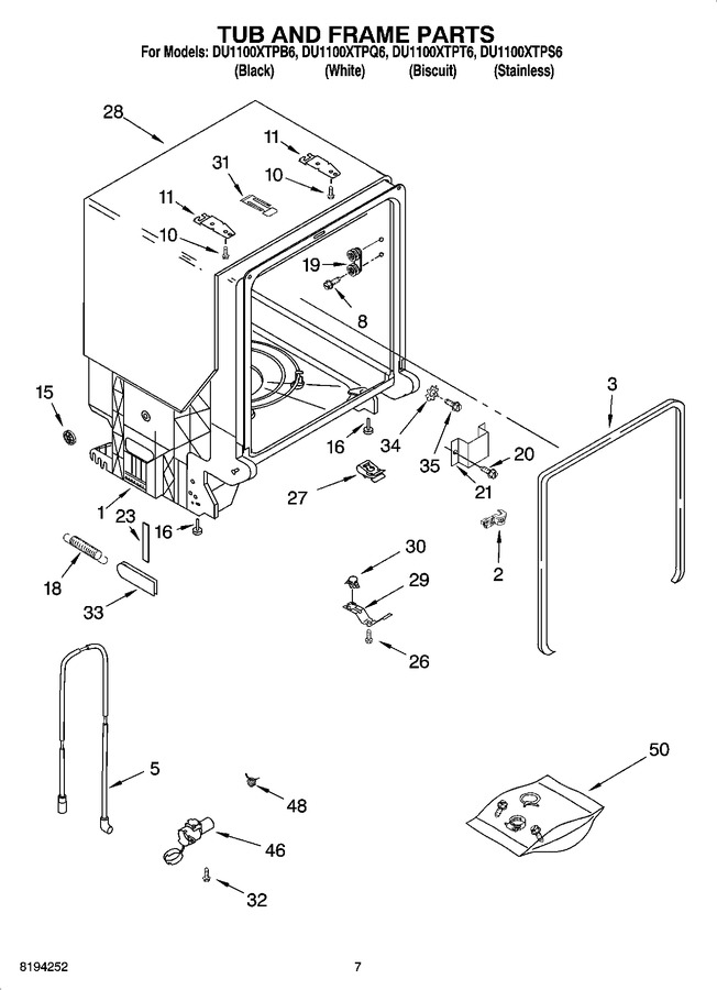 Diagram for DU1100XTPS6