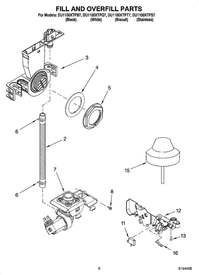 Diagram for DU1100XTPT7