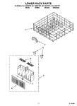 Diagram for 11 - Lower Rack Parts, Optional Parts (not Included)