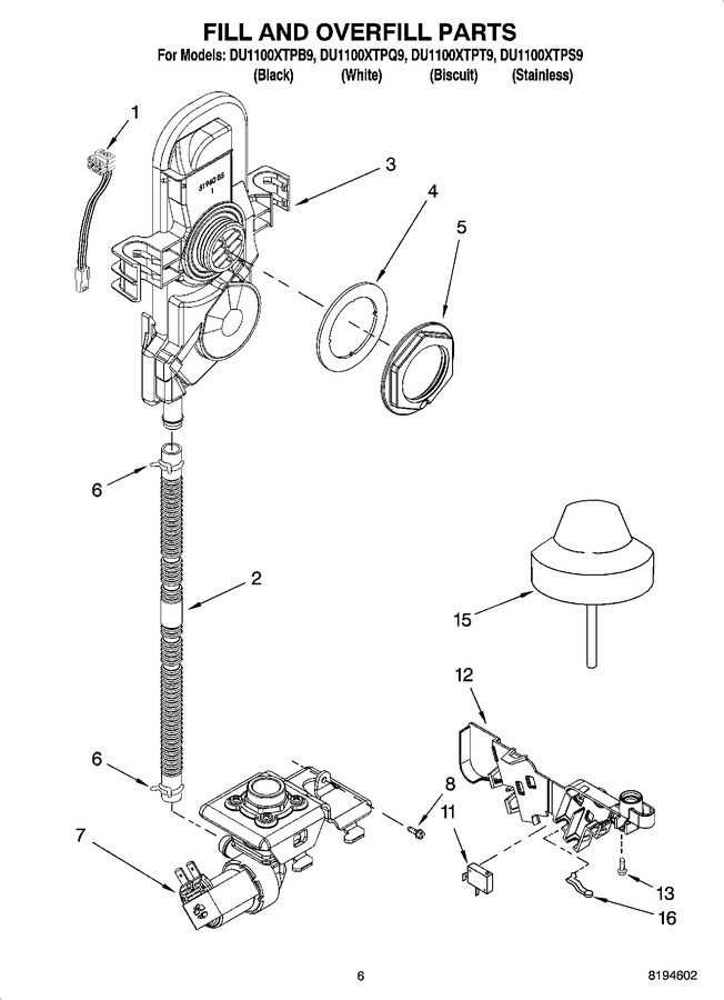 Diagram for DU1100XTPQ9