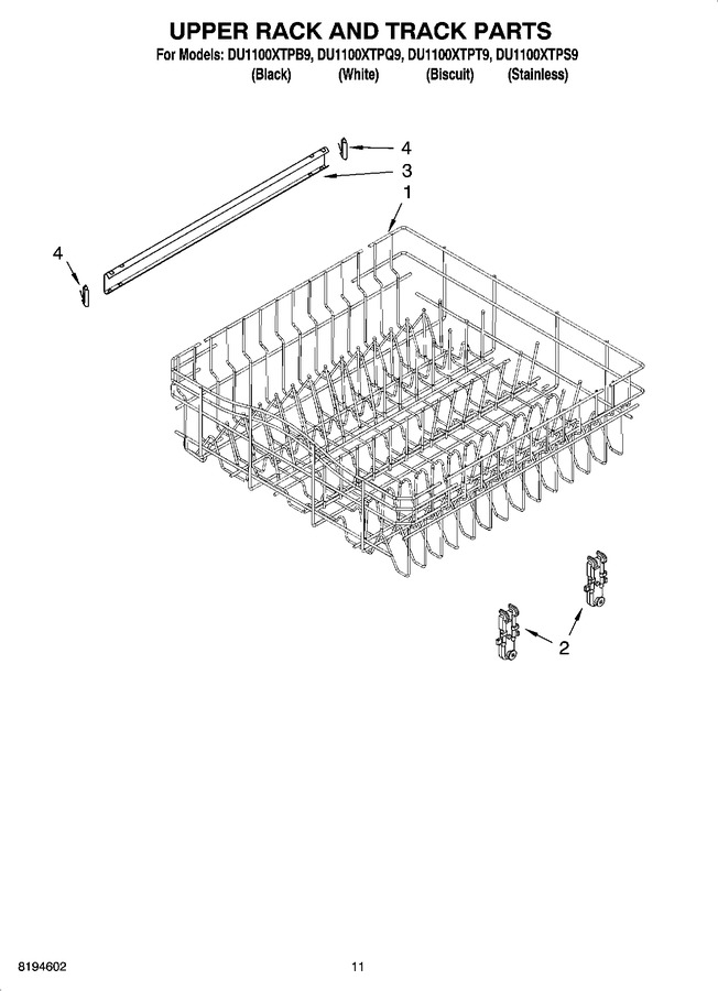 Diagram for DU1100XTPQ9