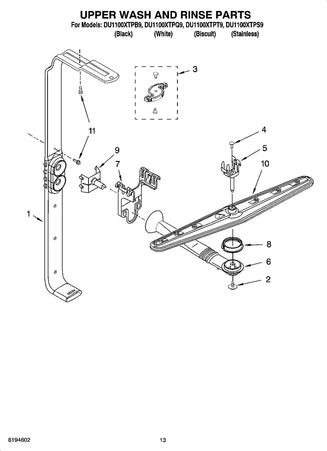 Diagram for DU1100XTPQ9