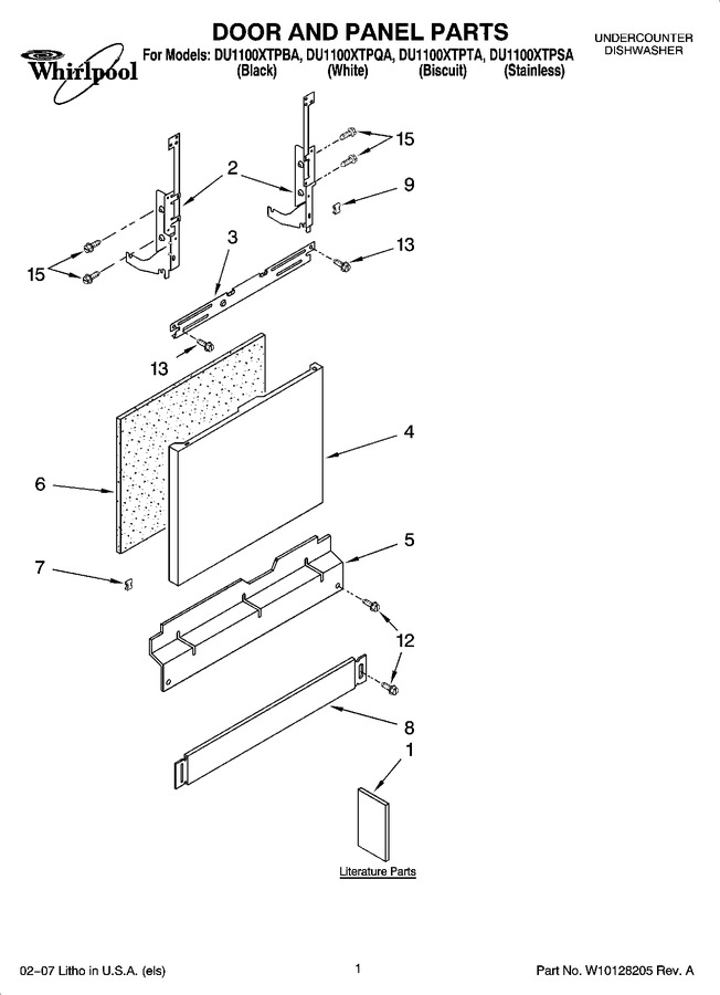 Diagram for DU1100XTPTA