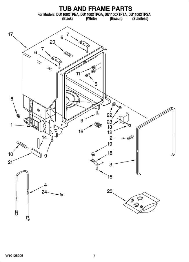 Diagram for DU1100XTPBA