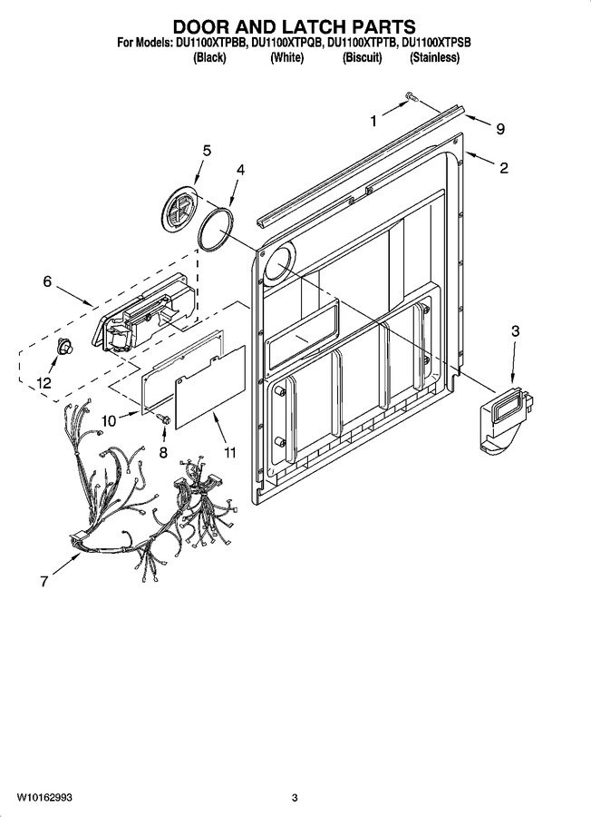 Diagram for DU1100XTPBB